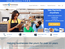 Tablet Screenshot of cardsystems.com